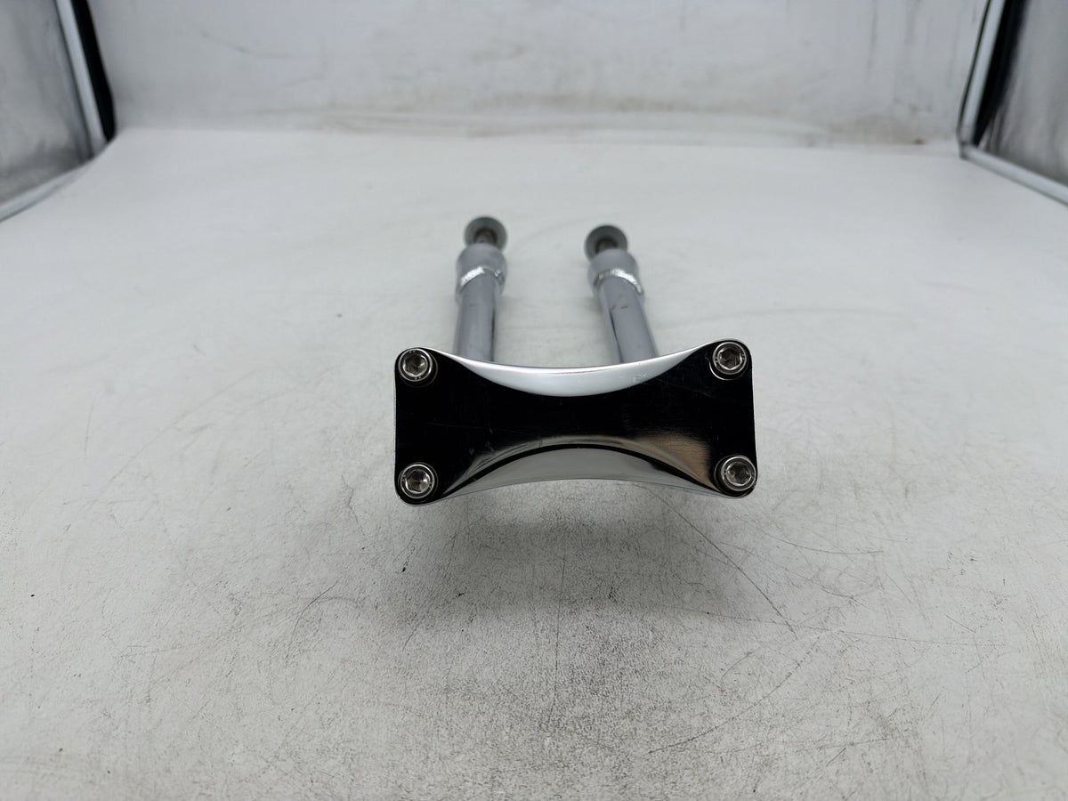 2011 Harley Electra Touring Police Front Upper Handlebar Riser Top Clamp Chrome