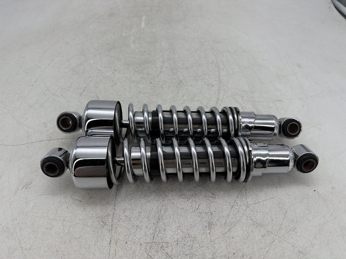 00 Harley Sportster 1200 Custom XL1200C Rear Left Right Shock Absorbers Low 12"