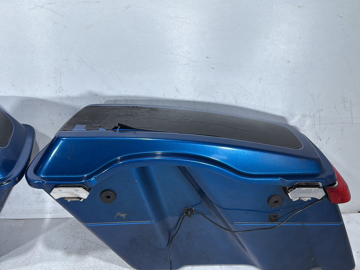 2006 Harley Electra Glide Touring Ultra FLHTCUI OEM Left Right Saddlebags Luggage NOKey