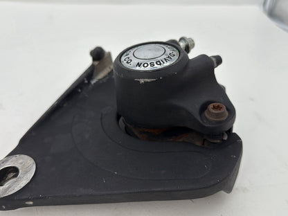 1993 Harley Sportster XLH883H Hugger 883 OEM Rear Back Brake Caliper w/ Bracket
