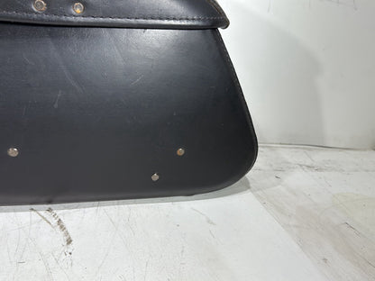 2006 Harley Road King Touring FLHRCI Classic OEM Rear Left Right Saddlebags Luggage Leather