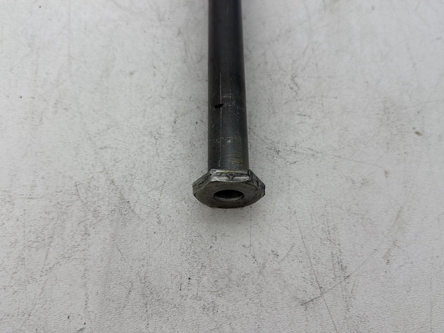 2006 Harley Dyna FXDWGI Wide Glide OEM Rear Fork Swingarm Pivot Bolt Shaft