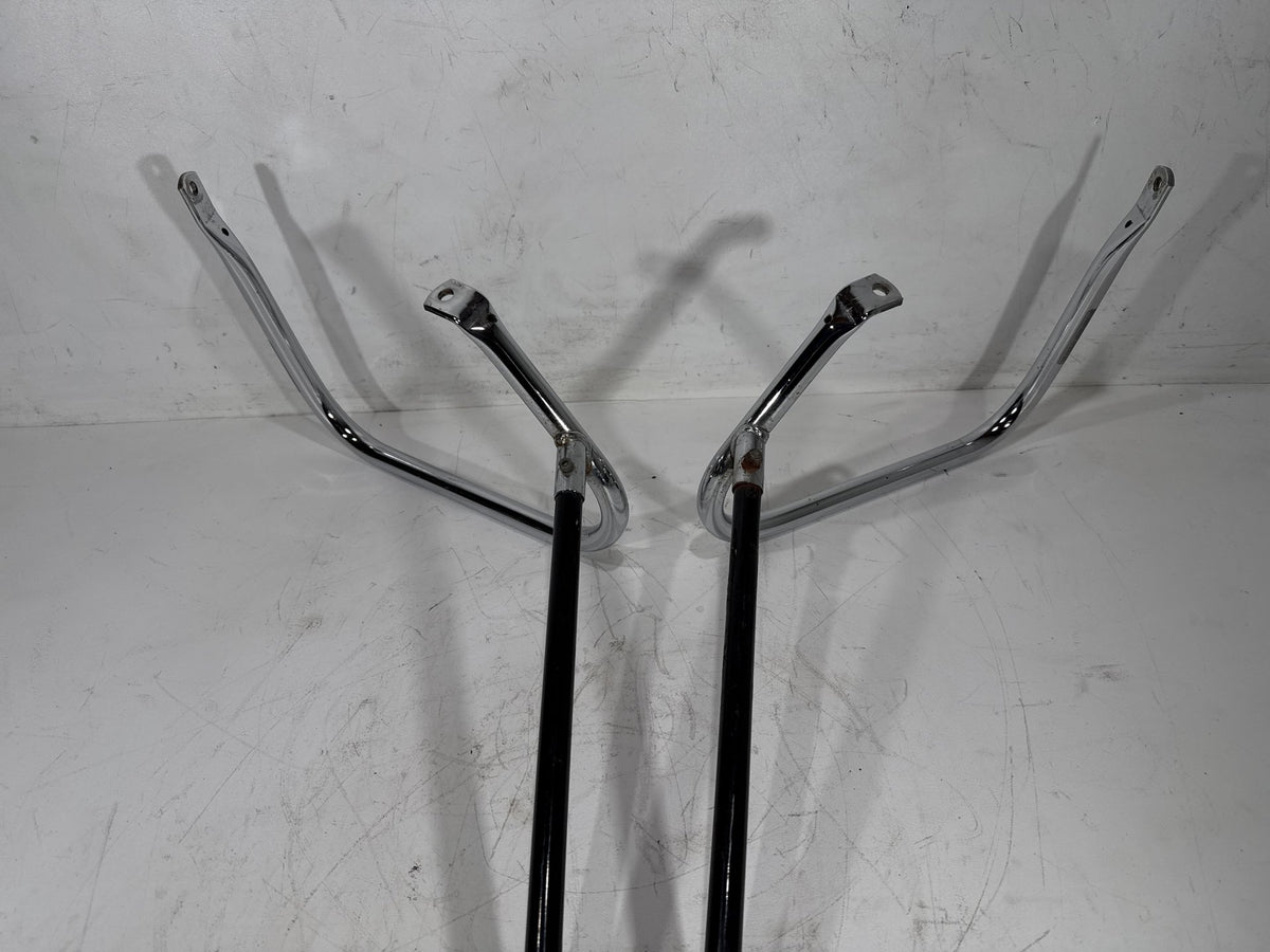 2002 Harley Electra Glide Touring OEM Rear Left Right Saddlebag Guard Rails Bar