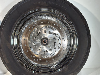 1999 - 2006 Harley-Davidson Softail Heritage Front Rear Wheel Rim Tire Spoked 40700-05 , 42947-06