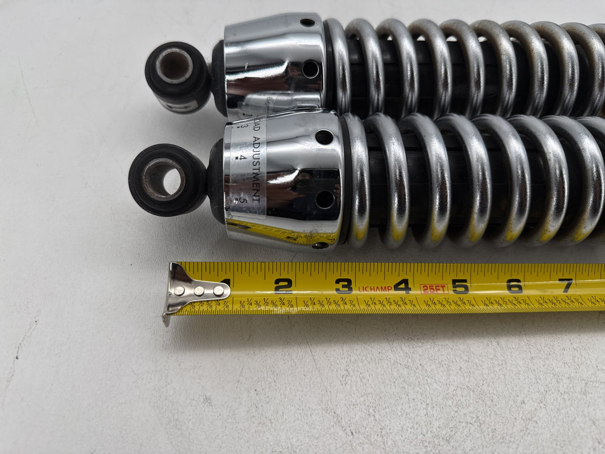 2007 Harley Dyna Super Glide FXD OEM Rear Left Right Shock Absorbers 13"