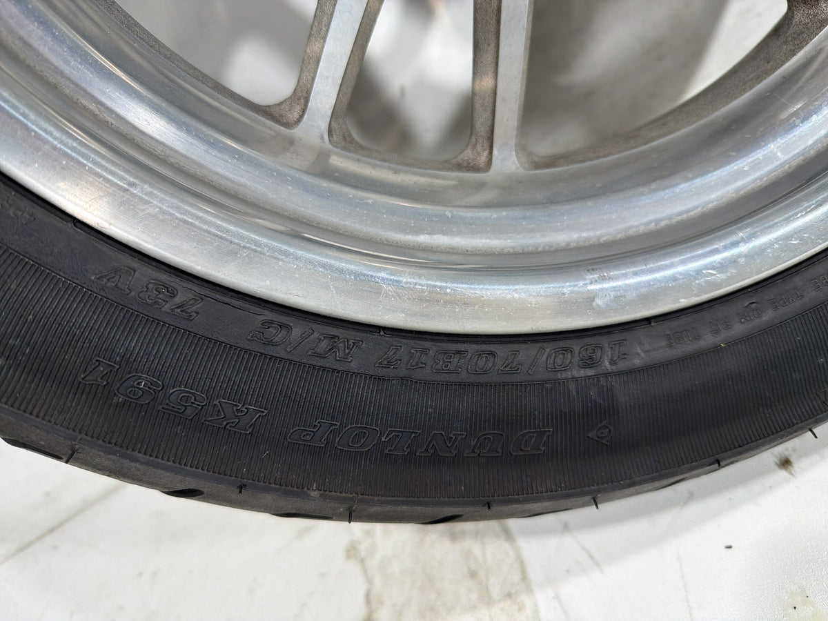 2007 Harley Dyna Super Glide FXD OEM Front & Rear Wheel Rim Tire 17" 19"