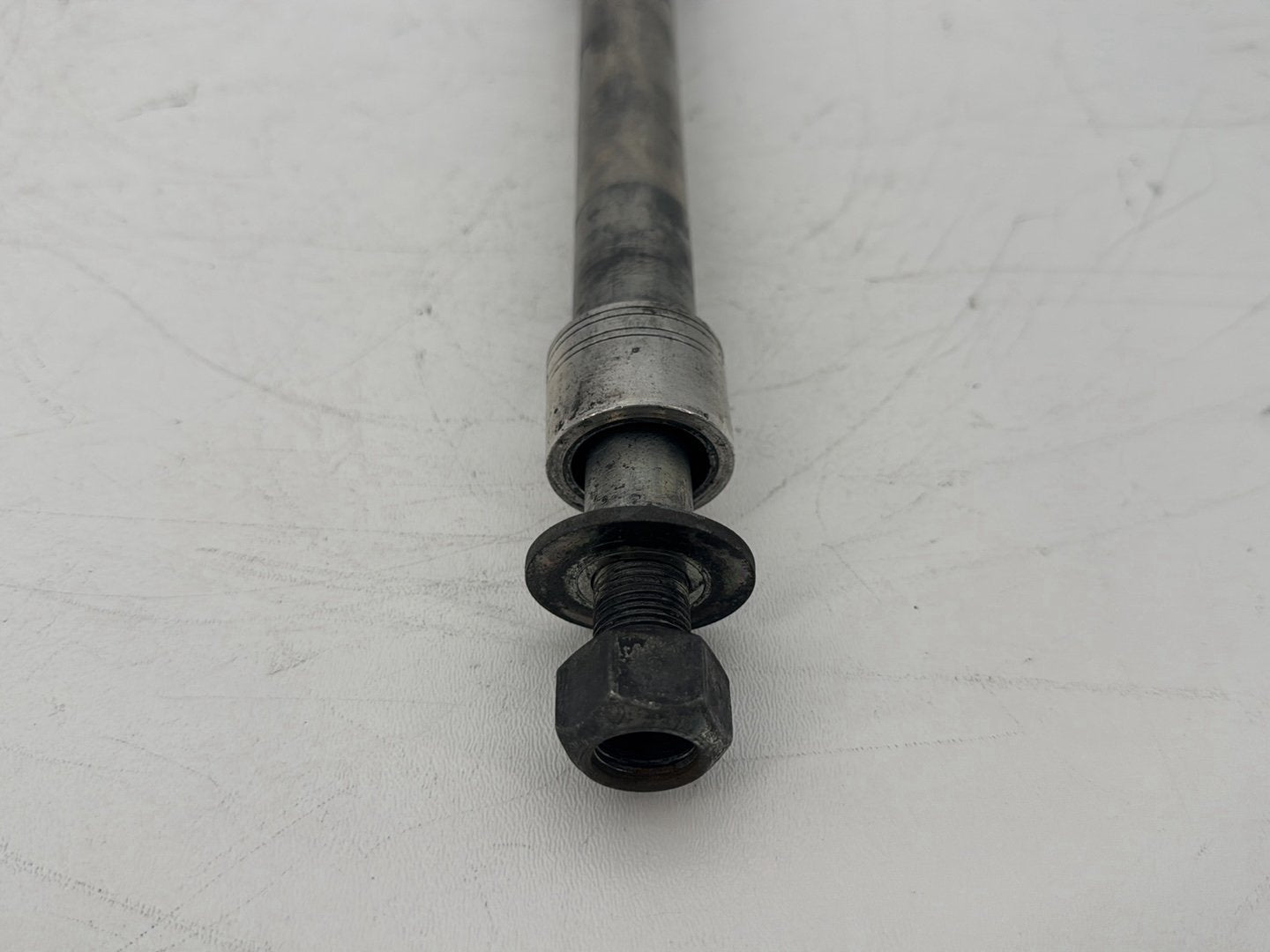 2008 Harley Touring FLHT Electra Glide OEM Front Wheel Axle Bolt Shaft