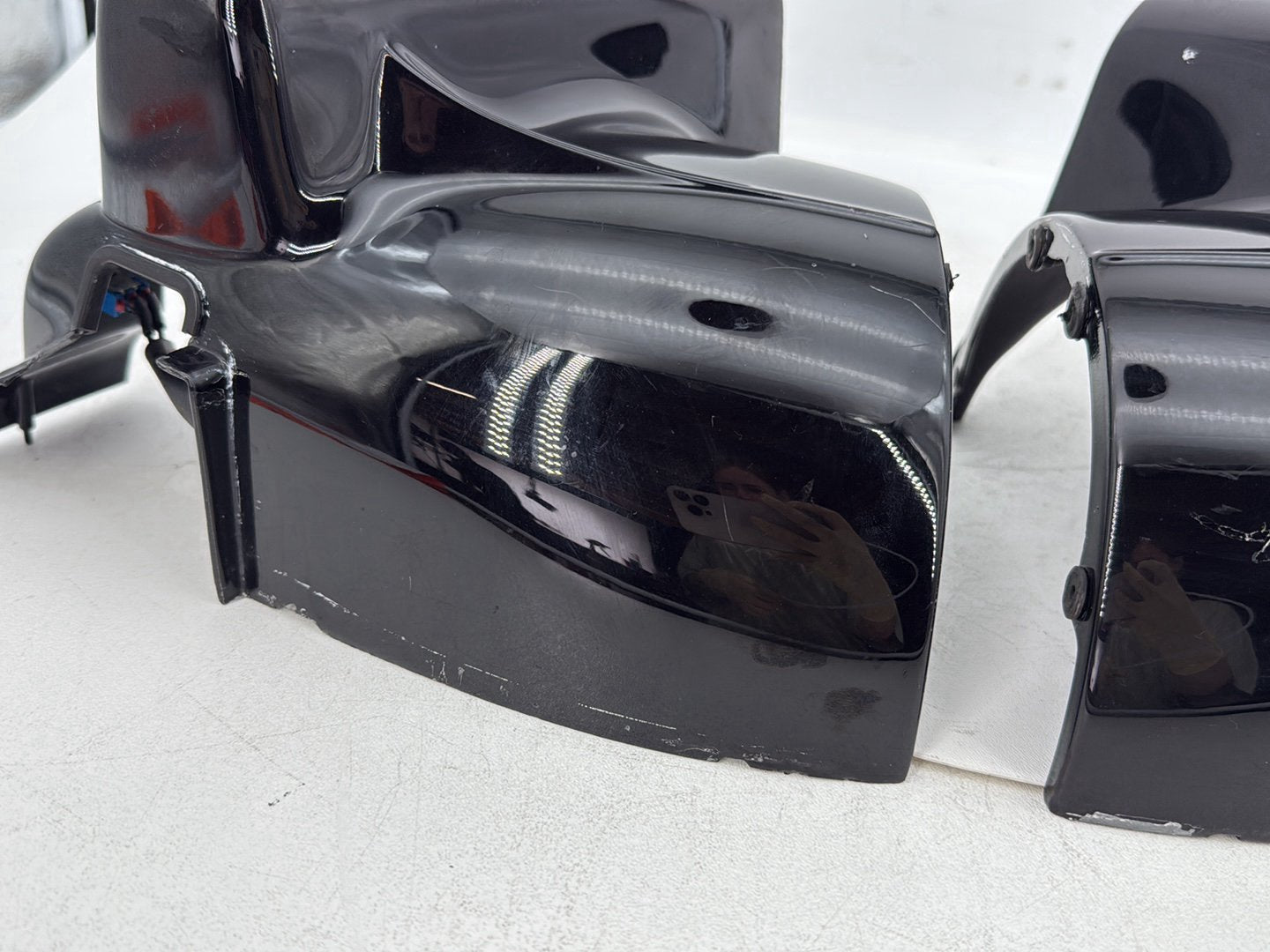 1999 - 2006 Harley-Davidson Touring Road King Police Left & Right Headlamp Nacelle Covers  	67674-94