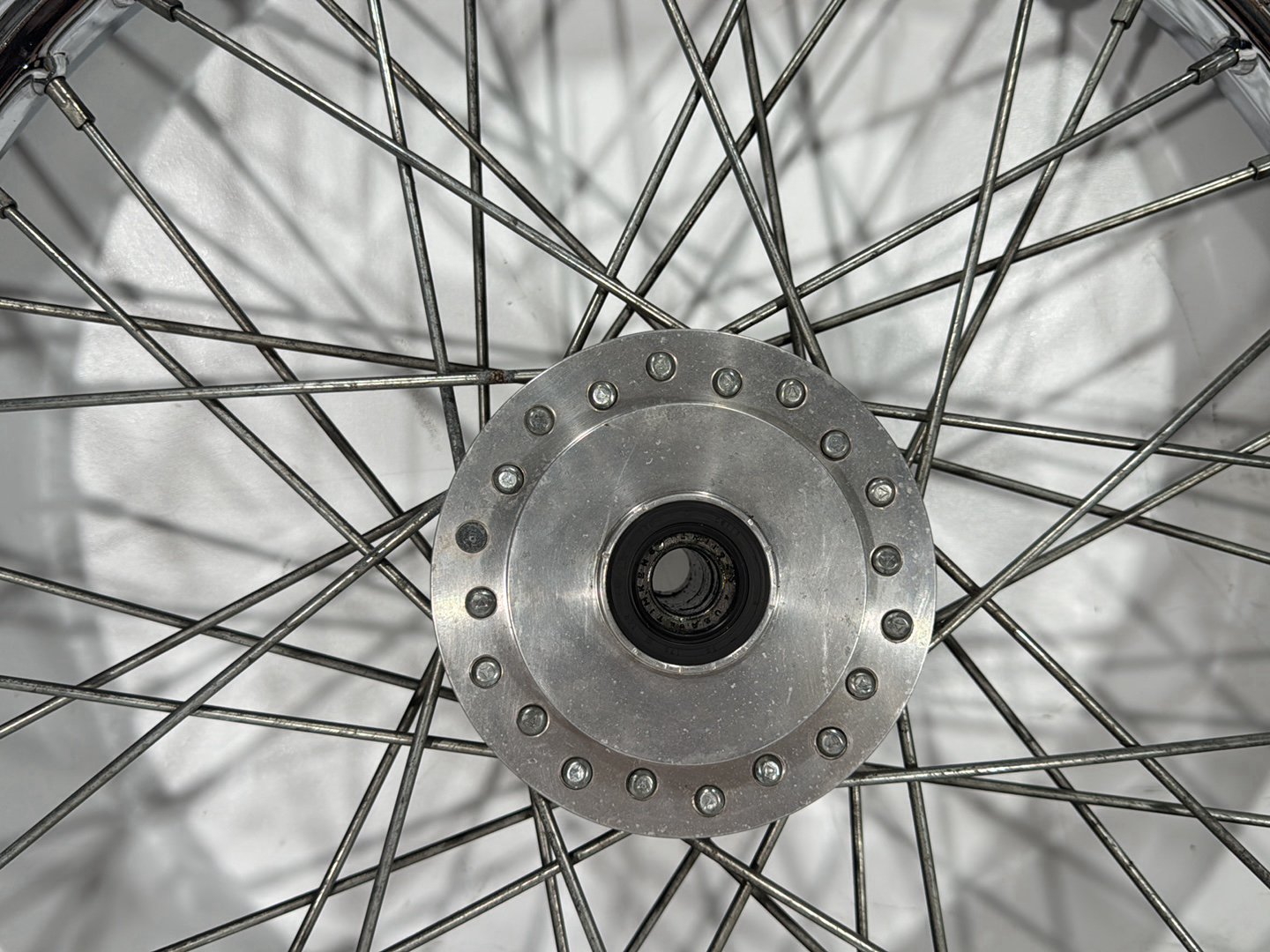1997 Harley Sportster 1200 Custom XL1200C OEM Front Wheel Rim Tire Spoked