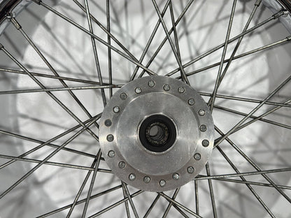 1997 Harley Sportster 1200 Custom XL1200C OEM Front Wheel Rim Tire Spoked