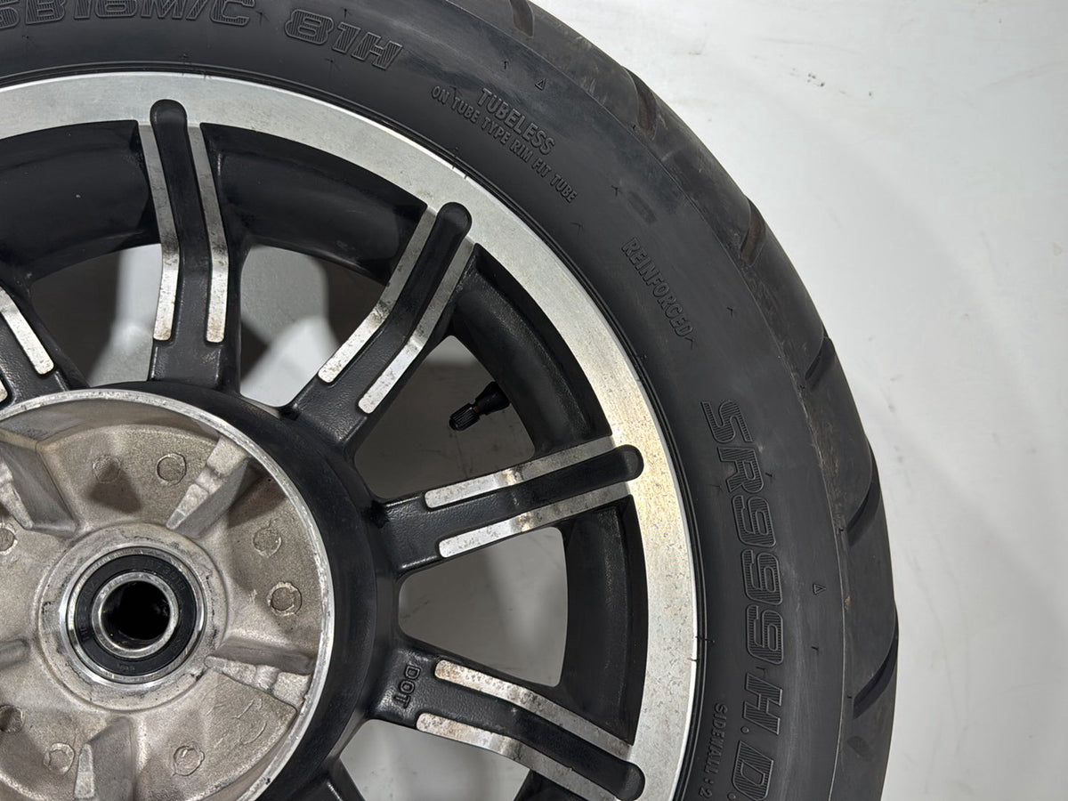 15 Harley Electra Glide Touring Ultra Low OEM Rear Wheel Rim Tire 180/65B16 16"