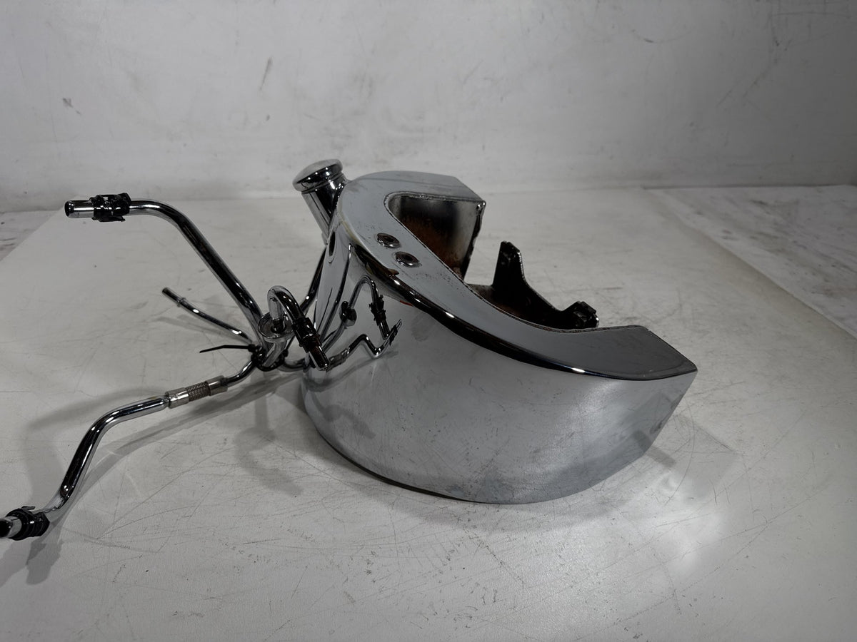 04 Harley Heritage Softail Classic Oil Tank Reservoir Bottle Canister & Dipstick