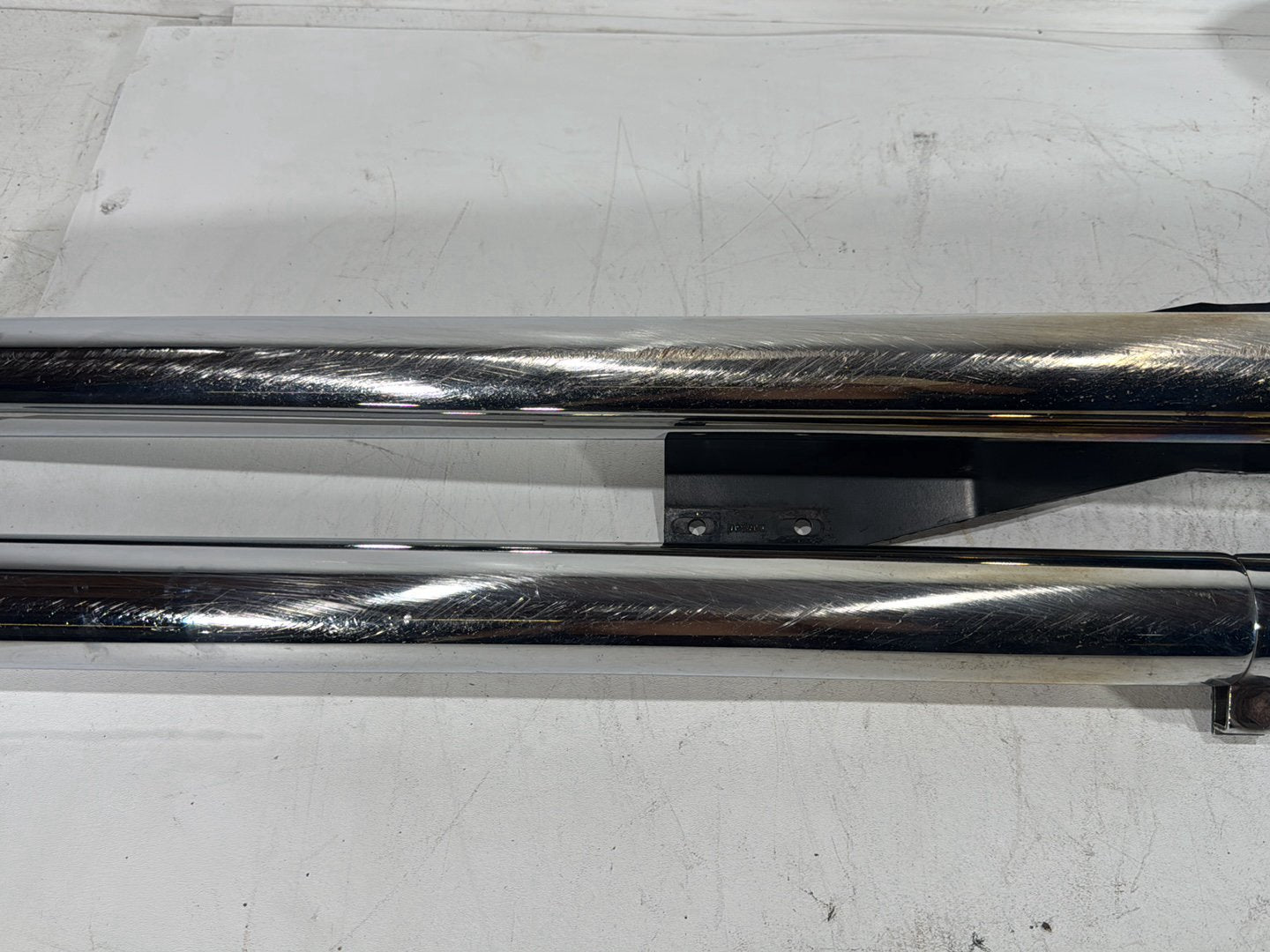 2003 Harley Dyna Wide Glide FXDWG OEM Exhaust Header Pipes Muffler Vance & Hines