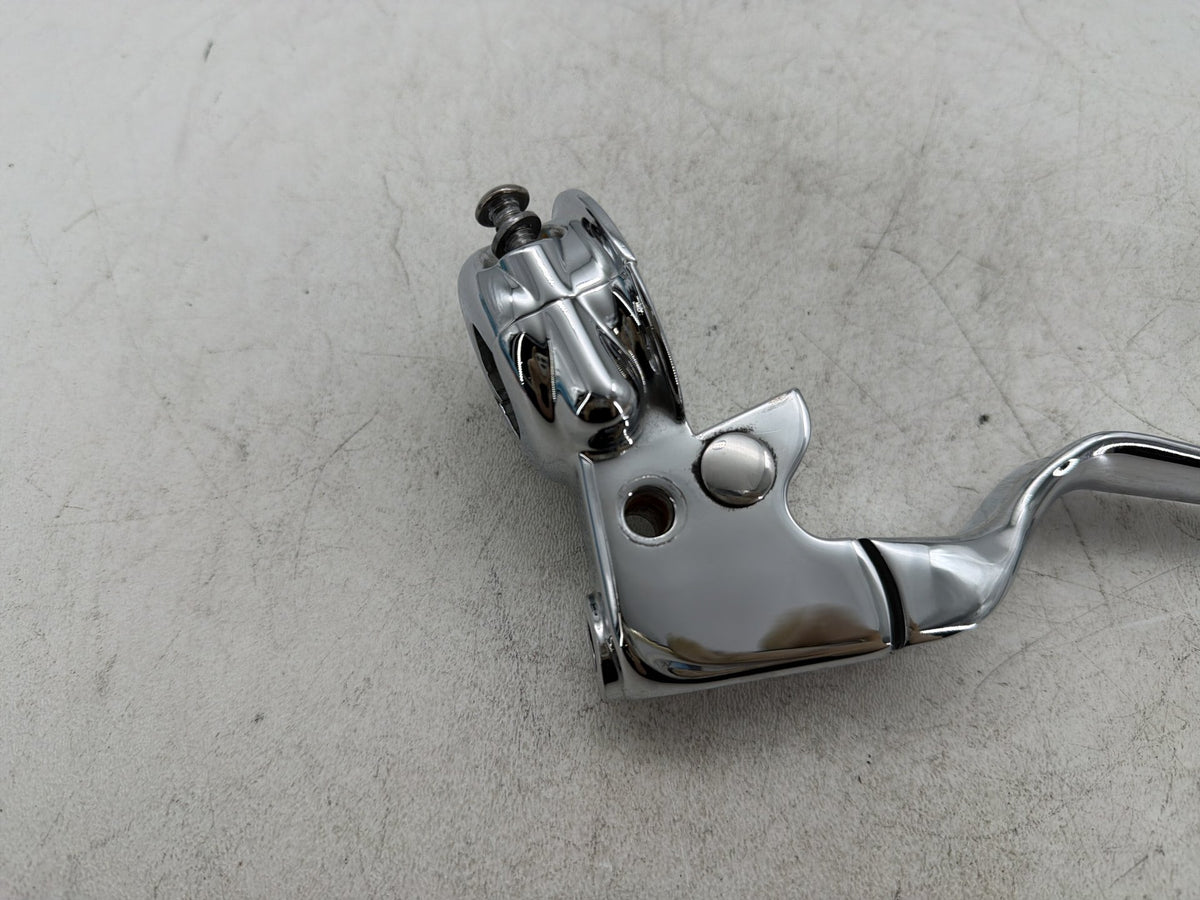 2003 Harley Softail Deuce FXSTDI OEM Front Left Hand Clutch Control Lever Chrome