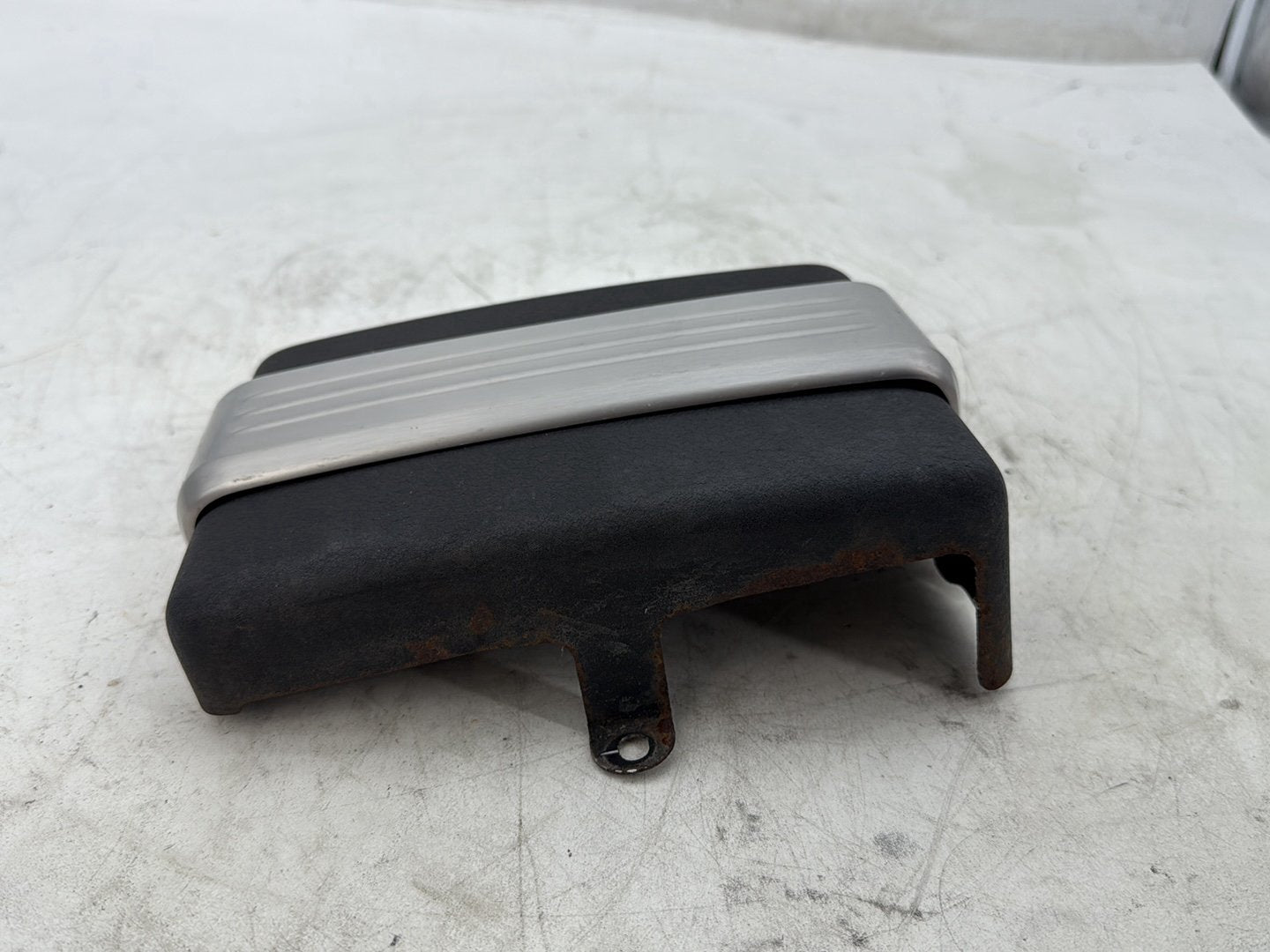 2012 Harley Dyna FXDF Fat Bob OEM Lower Battery Tray Stay Box Cover Panel