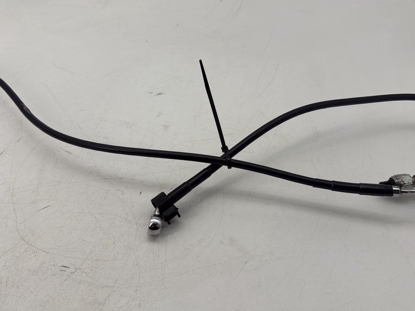 2007 Harley Touring FLHTP Electra Glide Police OEM Rear Brake Hose Line Pipe