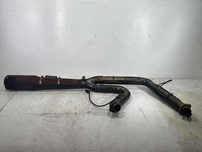 2012 Harley Dyna Fat Bob FXDF 103 OEM Exhaust Header Pipes Muffler Vance & Hines
