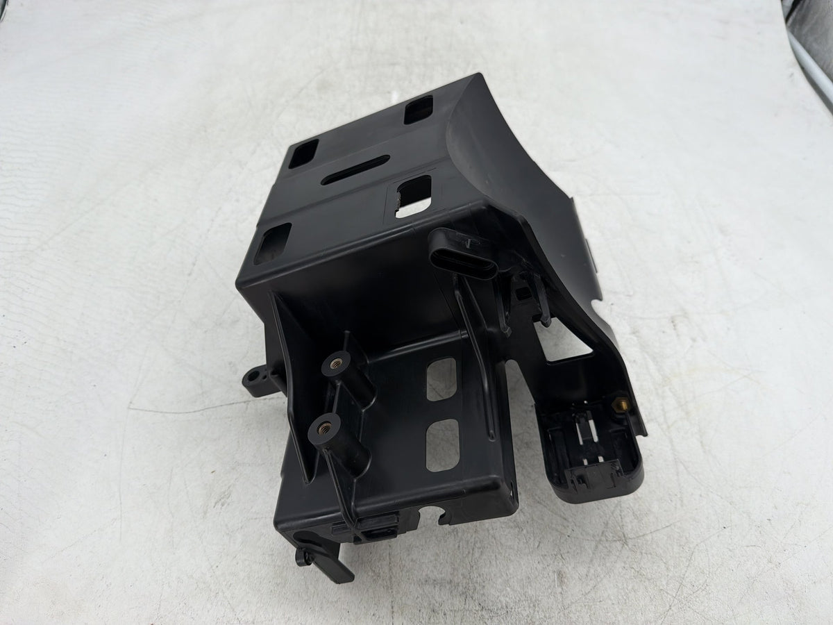 2010 Harley Road King Touring Police OEM Battery Tray Bracket Holder Carrier