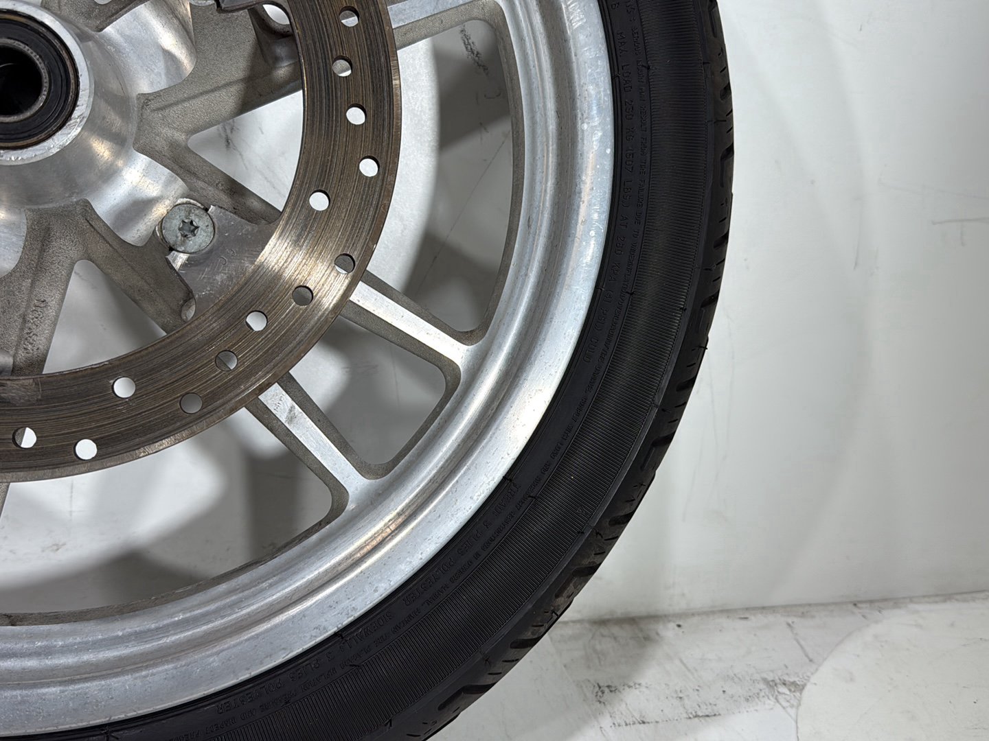 2006 Harley Dyna Super Glide Custom FXDCI OEM Front & Rear Wheel Rim Tire