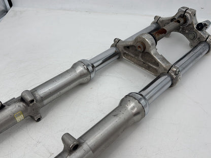 2009 Harley Sportster 1200 Low OEM Front Triple Tree Set LH RH Fork Legs Sliders