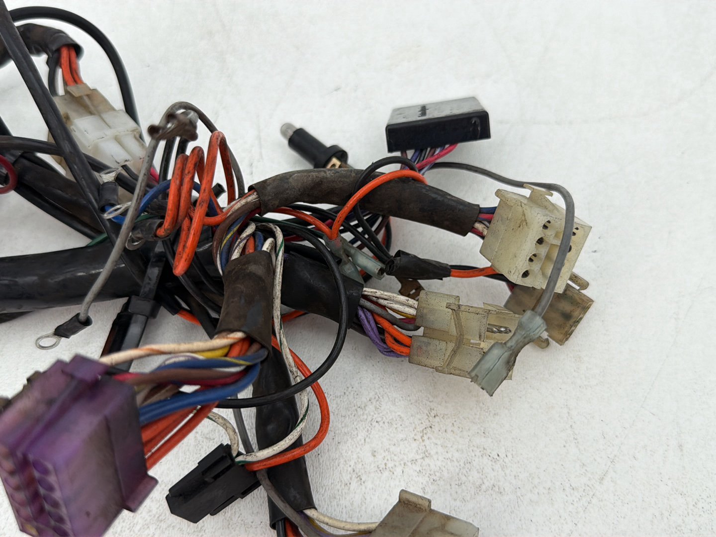 1984 - 1998 Harley-Davidson Touring Electra Glide Classic Front Sub Wiring Harness Loom Interconnect 70232-94