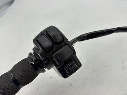 2007 - 2012 Harley-Davidson Touring Street Glide Left Turn Signal Headlight Switches Controls w/ Hand Grip