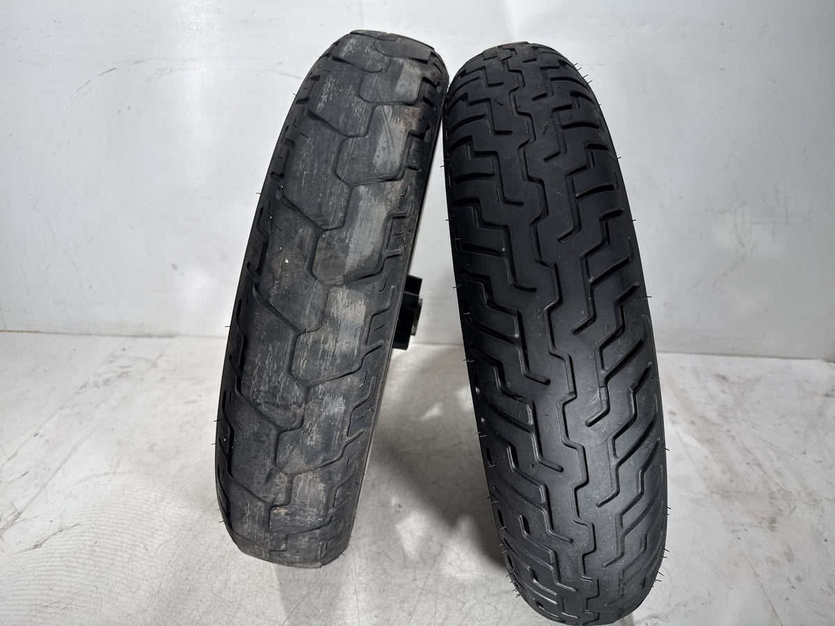 1995 Harley Electra Glide Touring FLHT Front & Rear Wheel Rim Tire MT90B16 16"