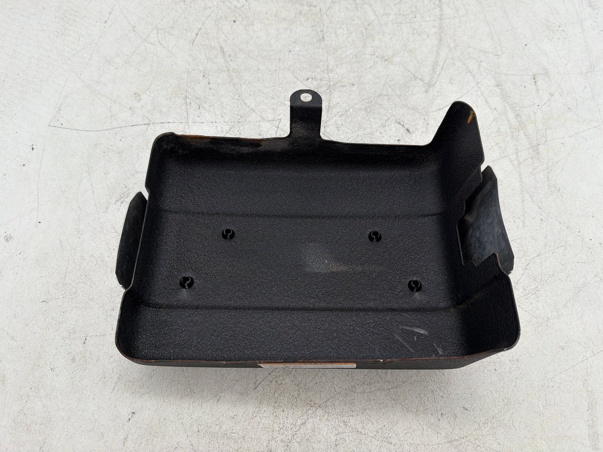 2012 Harley Dyna Fat Bob FXDF 103 OEM Lower Battery Tray Stay Box Cover Panel
