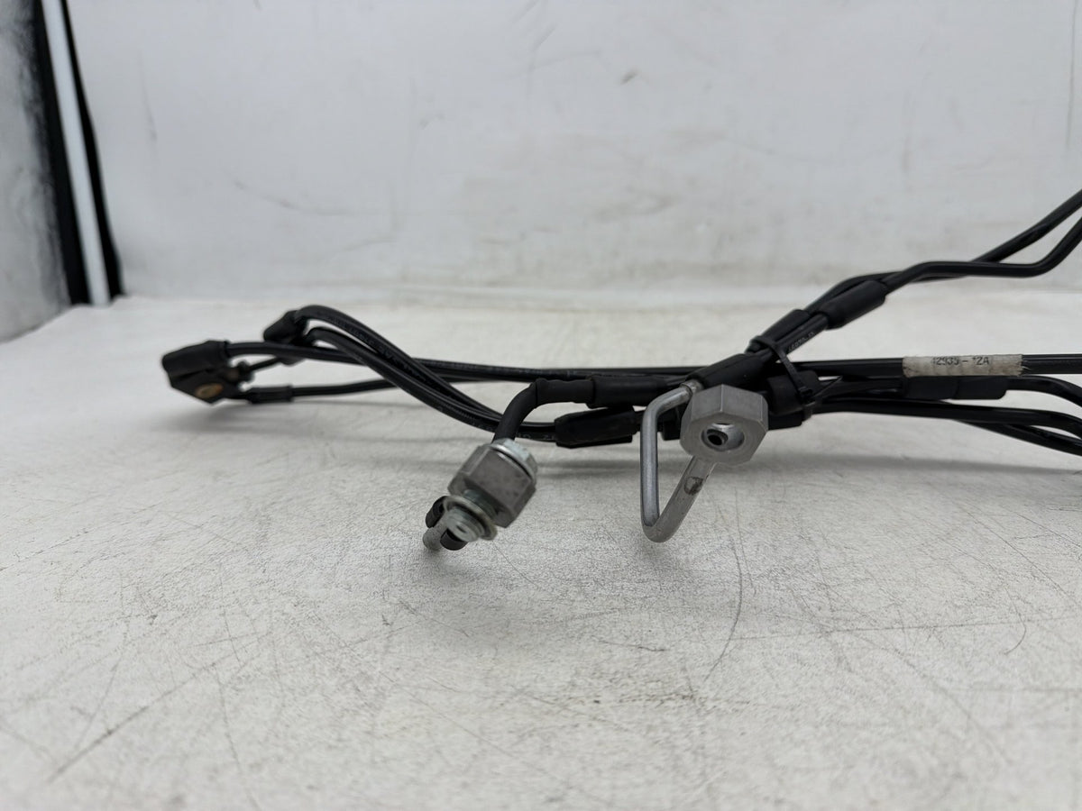 2014 Harley Dyna Switchback FLD OEM Front Brake Hose Line Pipe ABS