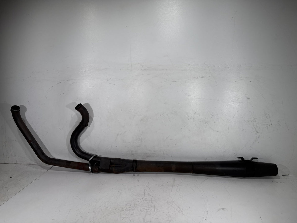 02 Harley Electra Glide Touring FLHT Exhaust System Header Pipe Muffler Silencer