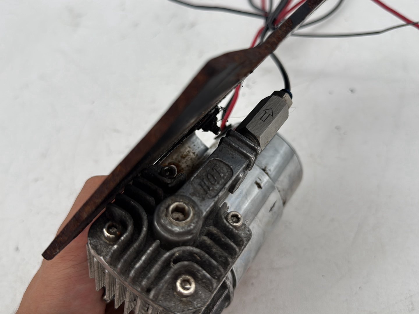 1996 Harley Road King Touring Police Air Compressor Valve TCT TCTMT
