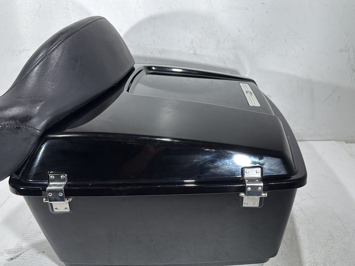 2010 Harley Street Glide Touring FLHX OEM Pass Backrest Tour Pak Luggage NOKey