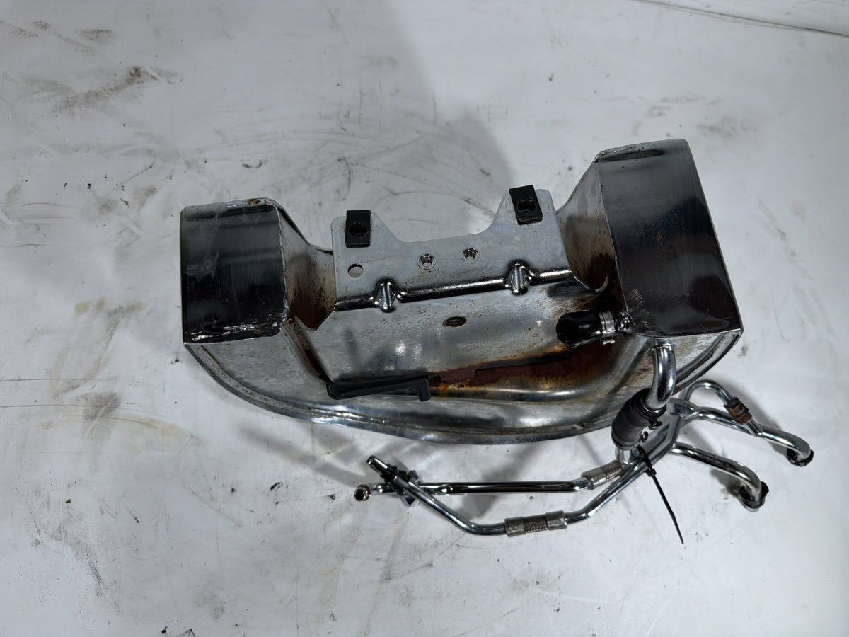 06 Harley Softail Deuce FXSTDI OEM Oil Tank Reservoir Bottle Canister & Dipstick