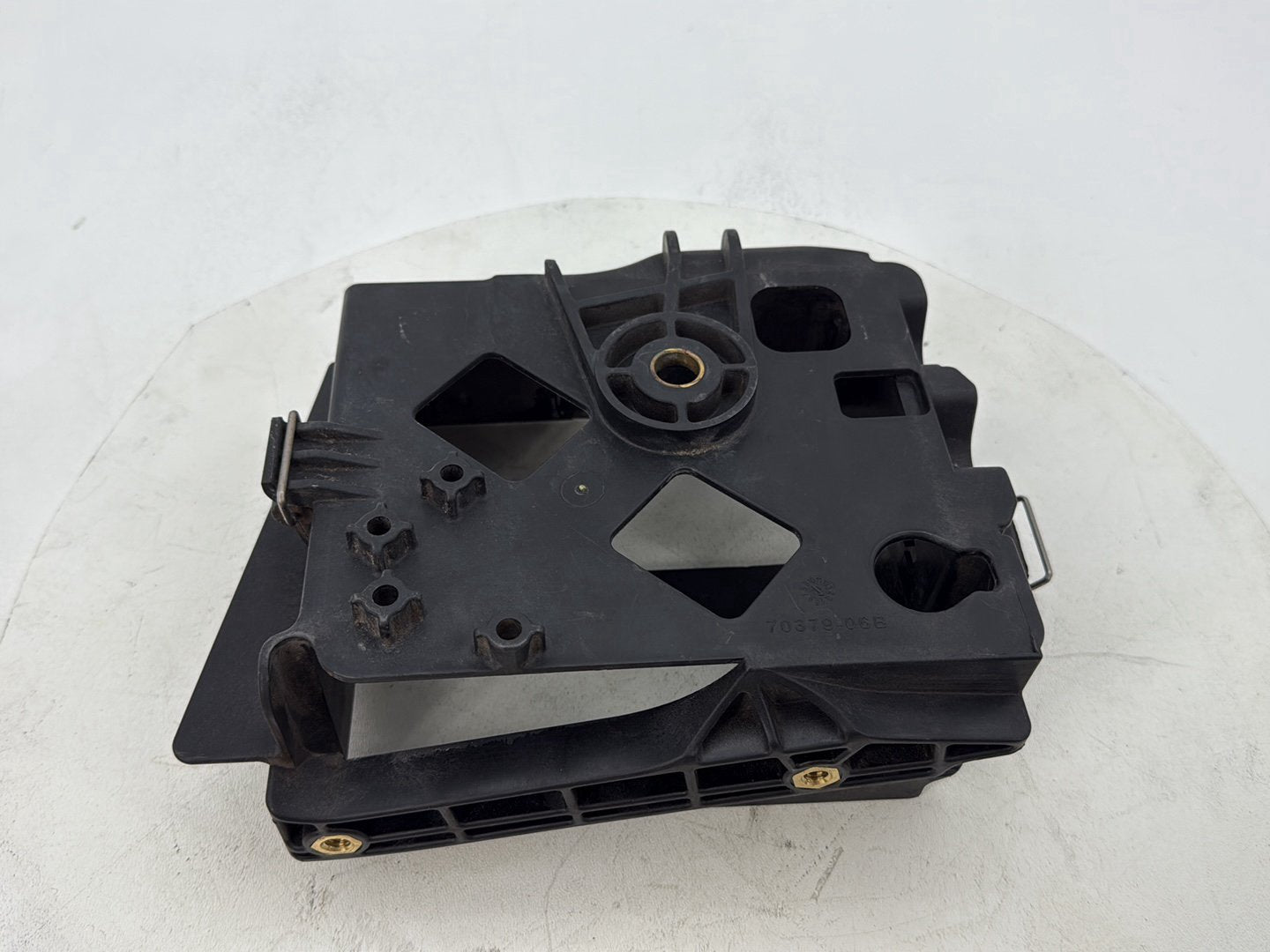 2012 Harley Dyna Fat Bob FXDF 103 OEM Battery Lower Box Tray 70379-06A