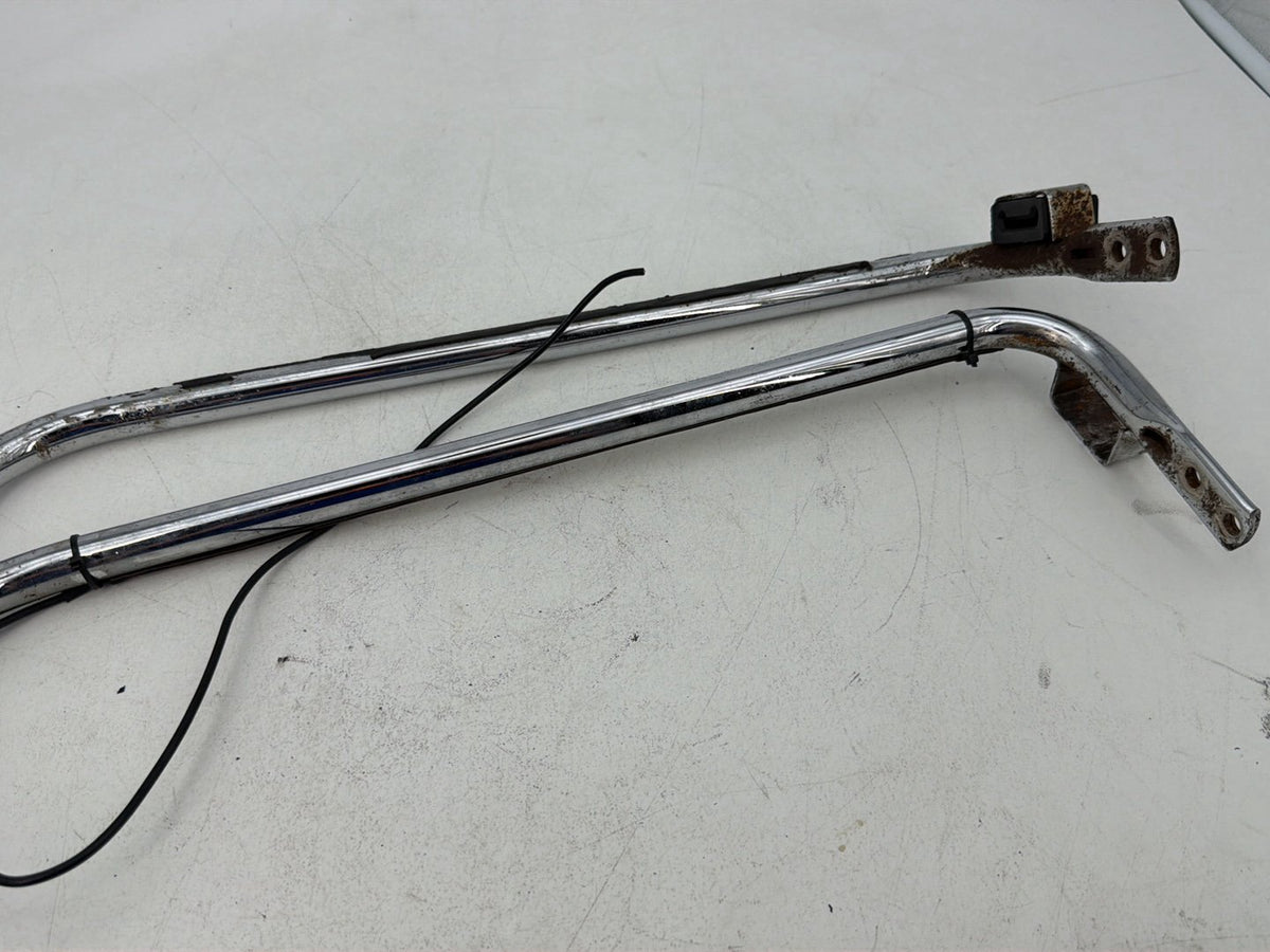 2007 Harley Touring Street Glide OEM Rear Left Right Saddlebag Guard Rails Bar