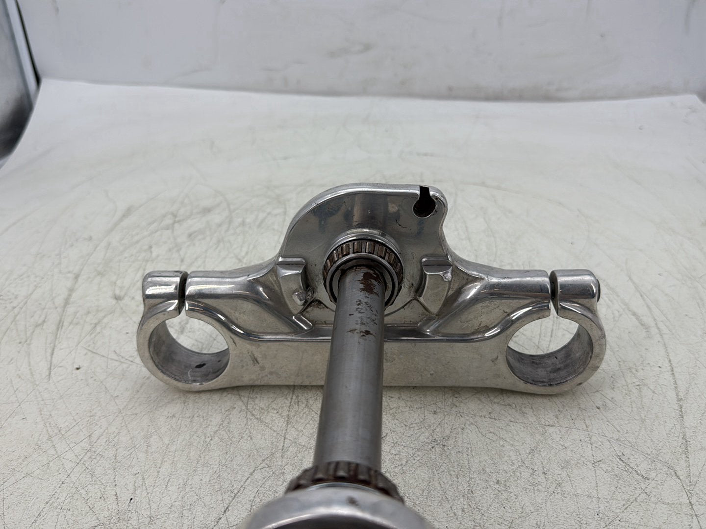 2012 Harley Dyna Super Glide Custom FXDCI OEM Front Fork Upper Lower Triple Tree