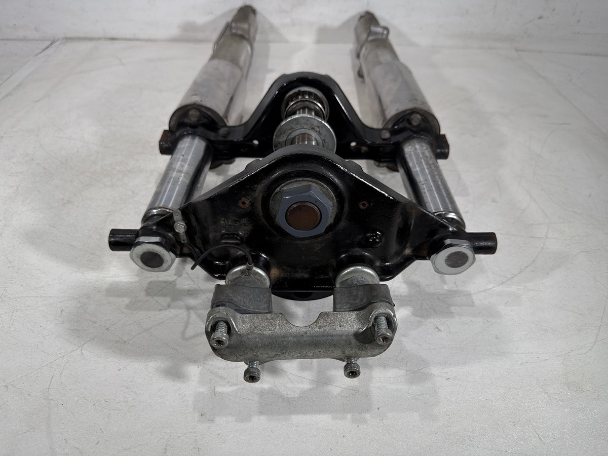 2013 Harley Street Glide Touring Front Triple Tree Set & LH RH Fork Legs Sliders