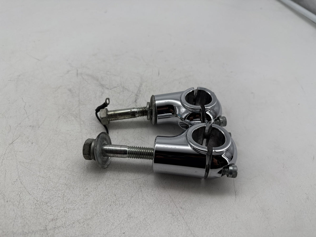 2008 Harley Softail Custom FXSTC OEM Front Handlebar Risers Riser 55984-07