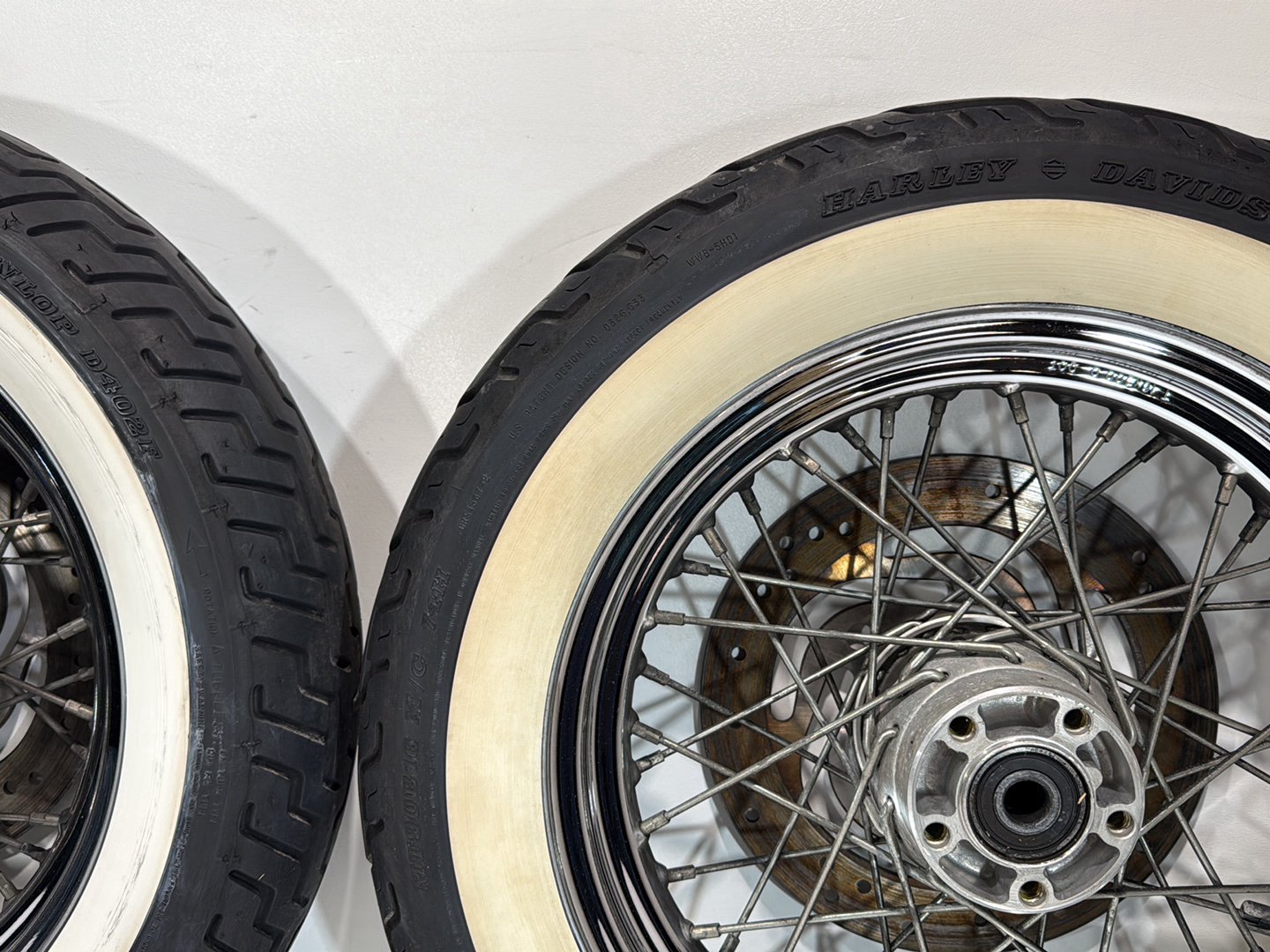1999 - 2006 Harley-Davidson Touring Electra Glide Classic Front Rear Wheel Rim Tire Spoked 40975-05A