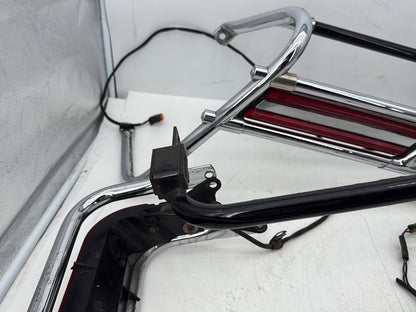 1995 Harley Touring FLHTCI Electra Glide Classic OEM Rear Left Right Saddlebag Guard Rails Bar