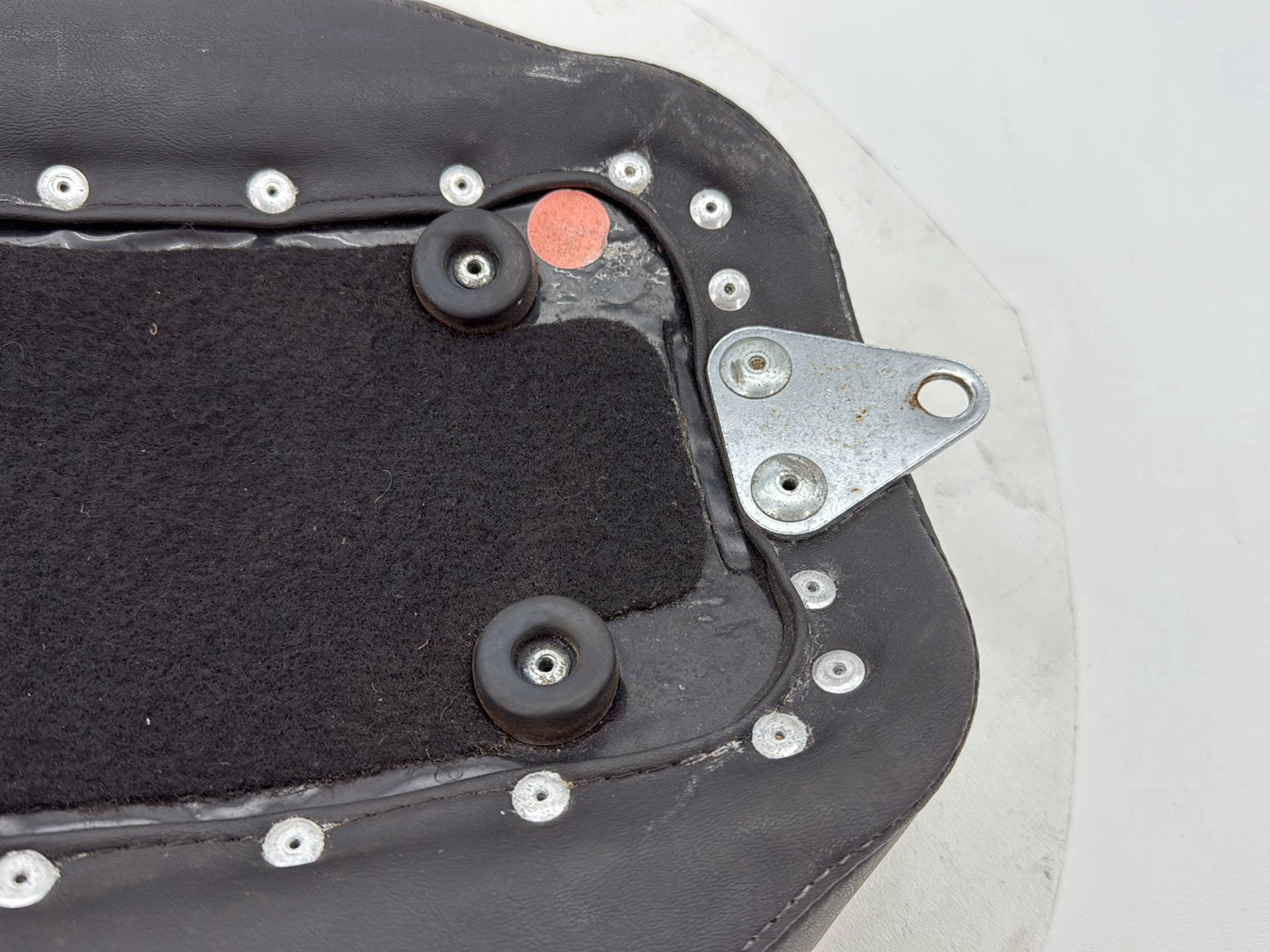 2012 Harley Dyna Fat Bob FXDF 103 OEM Rear Passenger Pillion Seat