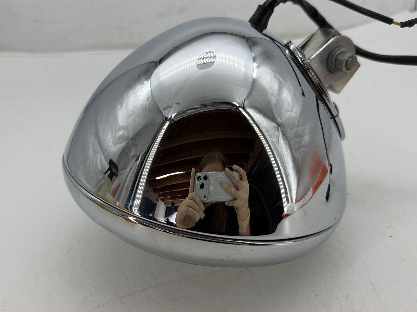 2011 Harley Heritage Softail Classic OEM Headlight Headlamp Head Light Halogen