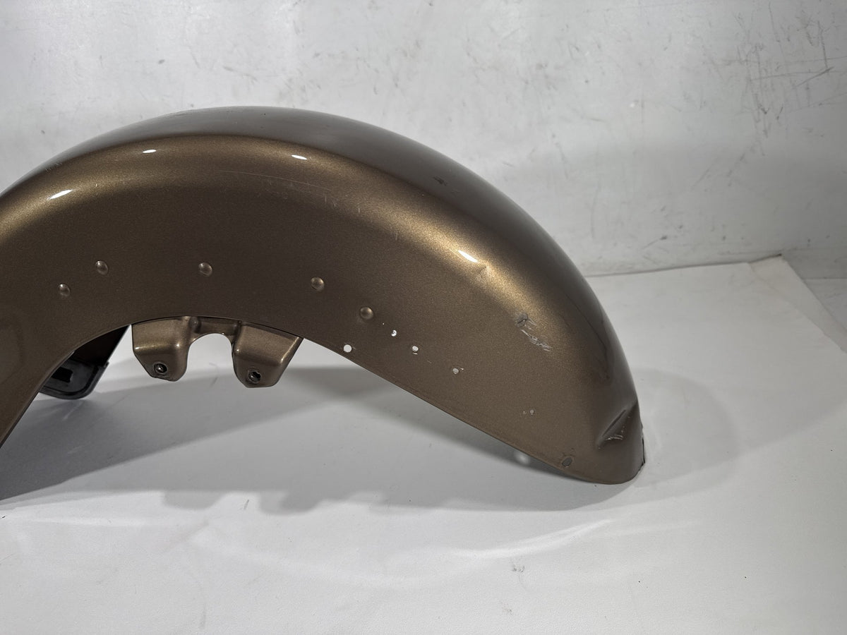 2004 Harley Road King Touring Classic Front Wheel Fender Shell Panel DENTED BENT