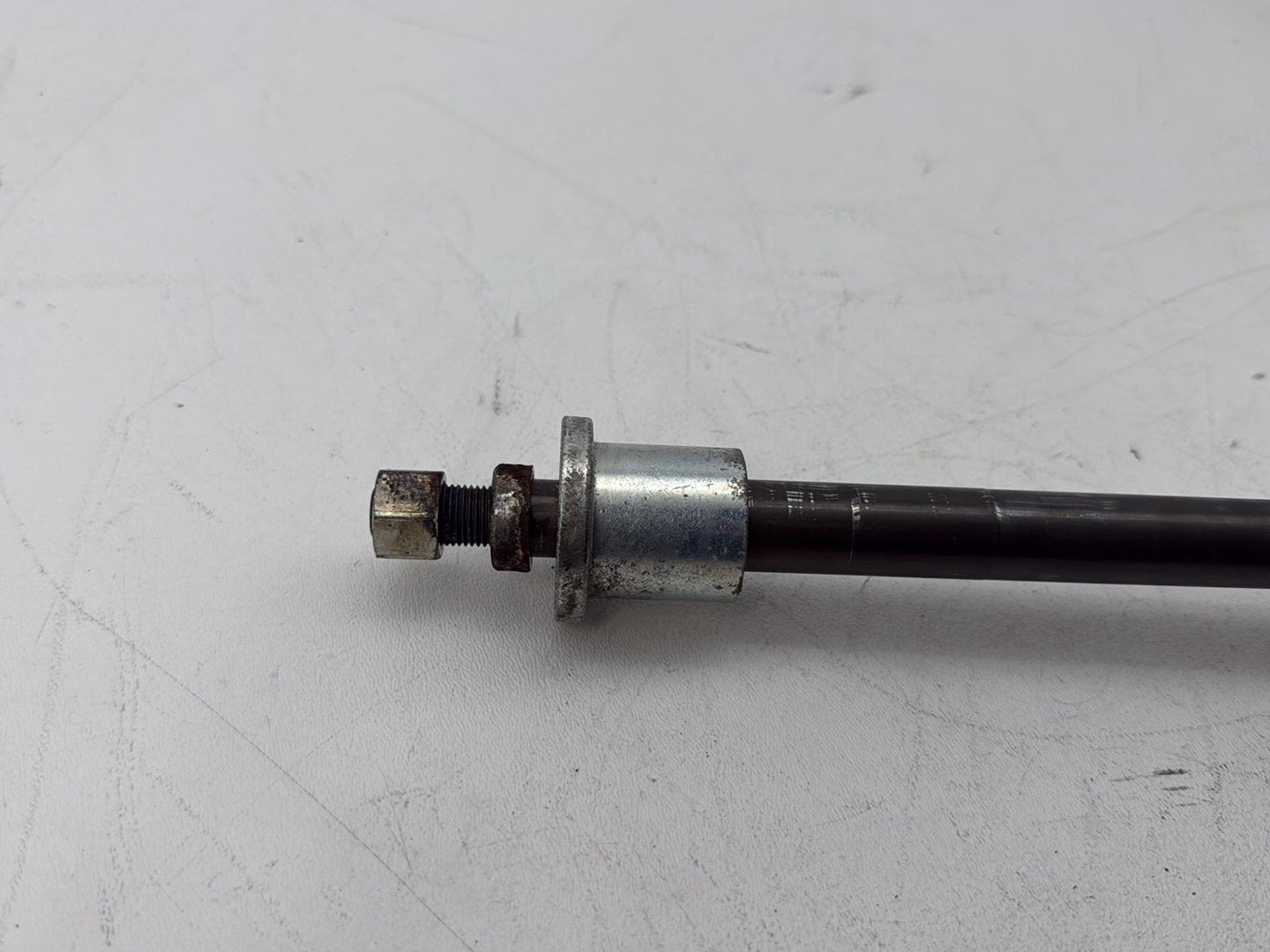 2007 Harley Touring FLHTP Electra Glide Police OEM Rear Fork Swingarm Pivot Bolt Shaft