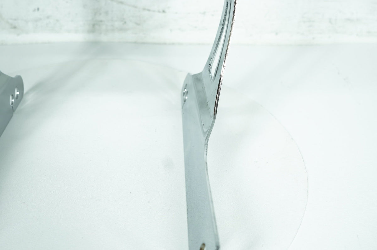 2013 Harley Dyna Super Glide Custom OEM Rear Sissy Bar w/ Backrest Cushion Pad