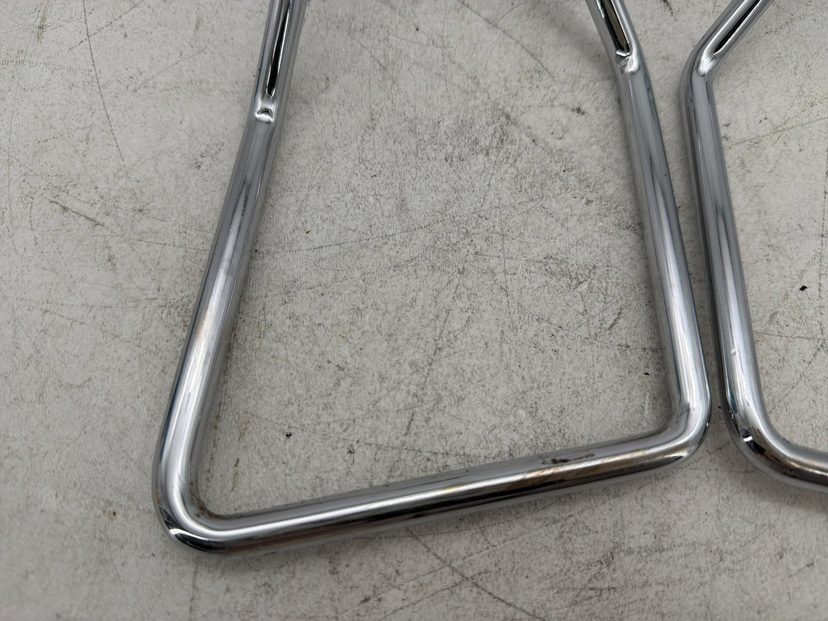 2001 Harley Fat Boy Softail FLSTF OEM Rear Left Right Saddlebag Guard Rails Bar