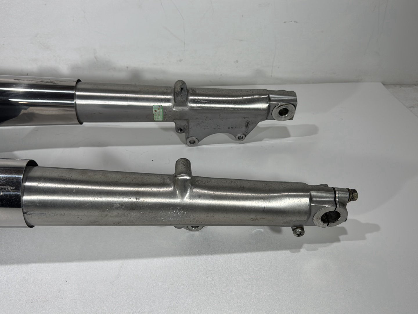 1998 Harley Road King Touring FLHRCI Classic OEM Front Triple Tree Set & LH RH Fork Legs Sliders