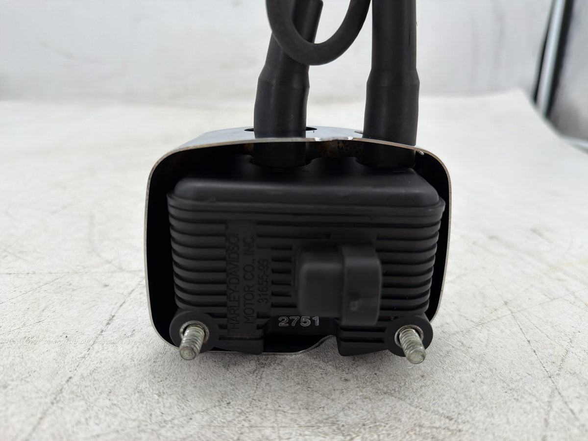 2002 Harley Dyna Wide Glide FXDWG OEM Ignition Coil Spark Plugs Cable
