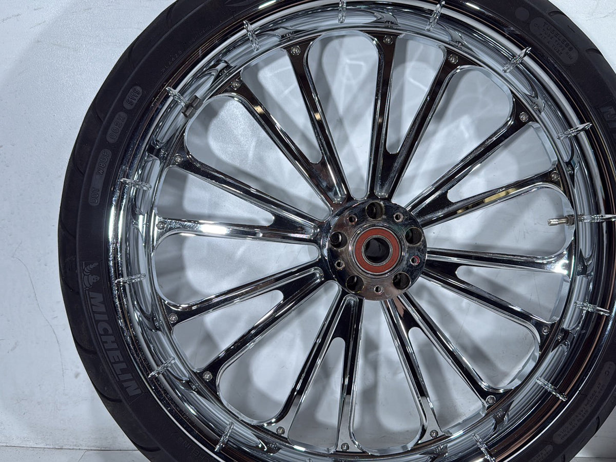 2009 Harley Road Glide Touring FLTR OEM Front & Rear Wheel Rim Tire