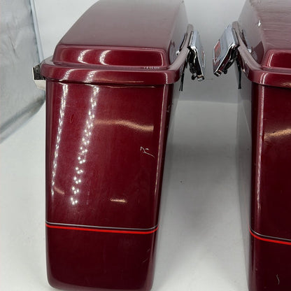 1999 - 2006 Harley-Davidson Touring Road King Left Right Saddlebags Luggage NOKey 90752-93